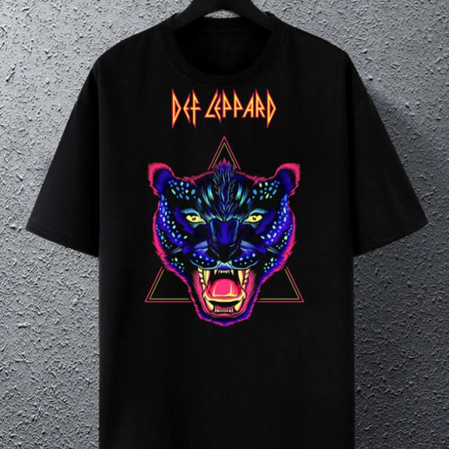 Camiseta Def Leppard Hysteria Tour T-Shirt  (Criador carregado)