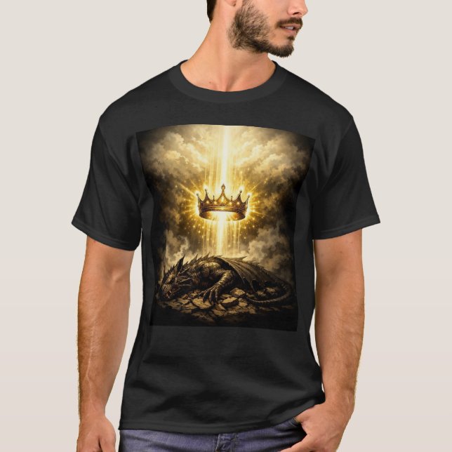 Camiseta Defeated dragon by King Jesus T-Shirt (Frente)