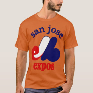 Camiseta Defeito San Jose Expos Baseball 1982 TShirt