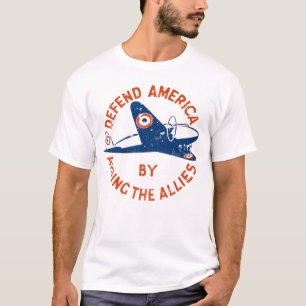 Camiseta Defend America by Aiding the Allies