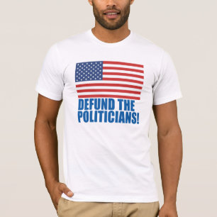 Camiseta Defenda A Camisa-T Dos Políticos