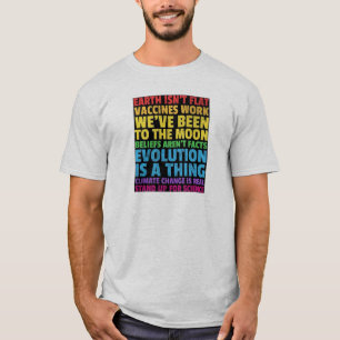 Camiseta "Defenda A Ciência"