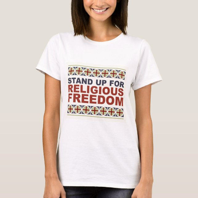Camiseta Defenda A Liberdade Religiosa (Frente)