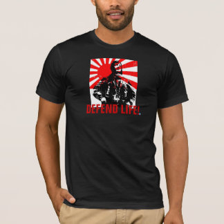 Camiseta DEFENDA A VIDA!  Kamikaze mim edição
