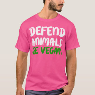 Camiseta Defenda Animais SEJA VEGANO presente