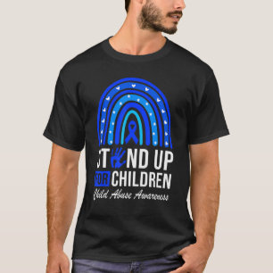Camiseta Defenda As Crianças Para Impedir O Abuso Infantil