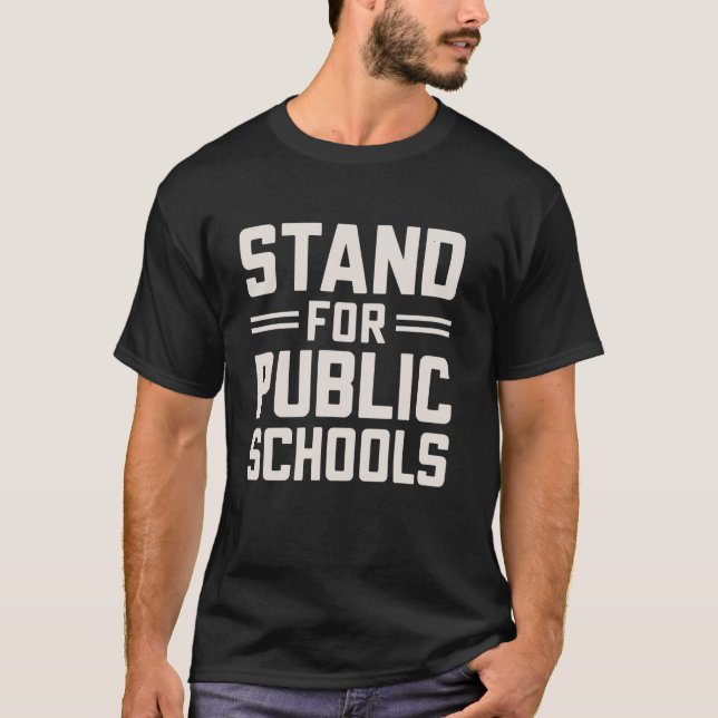 Camiseta Defenda as Escolas Públicas (Frente)
