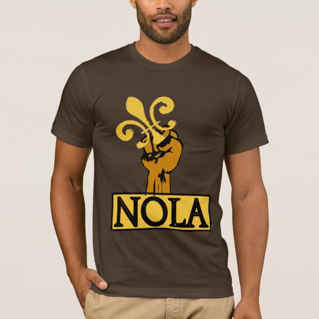 Camiseta Defenda NOLA, Fleur De Lis (Frente)
