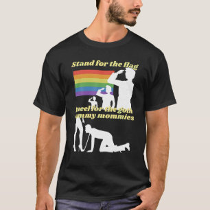 Camiseta Defenda O Cabelo De Bandeira Para O Gótico Dommy M