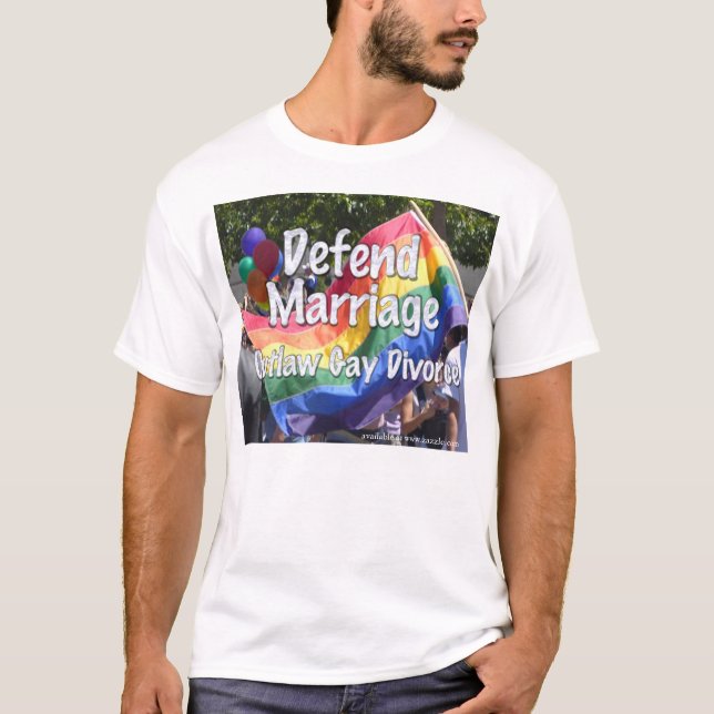 Camiseta Defenda o casamento (Frente)