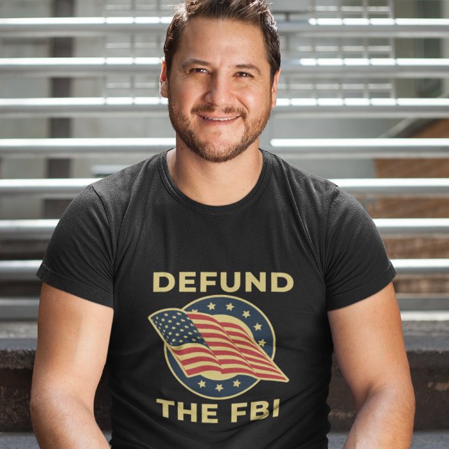 Camiseta Defenda o Conservador do FBI (Criador carregado)