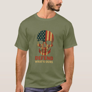 Camiseta Defenda o que é nosso