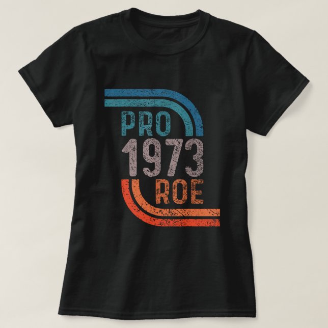 Camiseta Defenda o Roe V Wade Pro Escolha Direitos de Abort (Frente do Design)