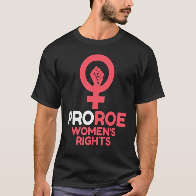 Camiseta Defenda o Roe V Wade Pro Escolha Direitos de Abort (Frente)