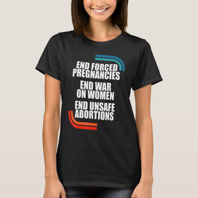 Camiseta Defenda o Roe V Wade Pro Escolha Direitos de Abort (Frente)