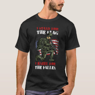 Camiseta Defenda O Sinalizador Para O Fallen American V