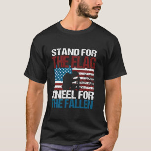 Camiseta Defenda O Sinalizador Para O Patriótico Fallen