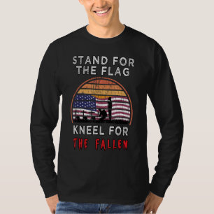 Camiseta Defenda O Sinalizador Para O Patriótico Fallen