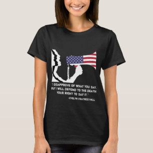 Camiseta Defenda o T das mulheres da liberdade de expressã