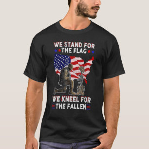 Camiseta Defendemos A Bandeira Do Veterano Falecido