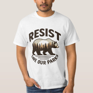 Camiseta Defender A Selvagem - Resistir A Salvar Nossa Arte