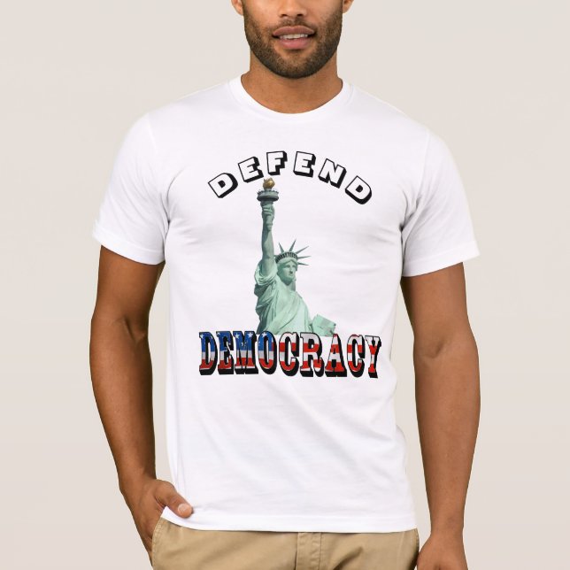 CAMISETA DEFENDER DEMOCRACIA (Frente)