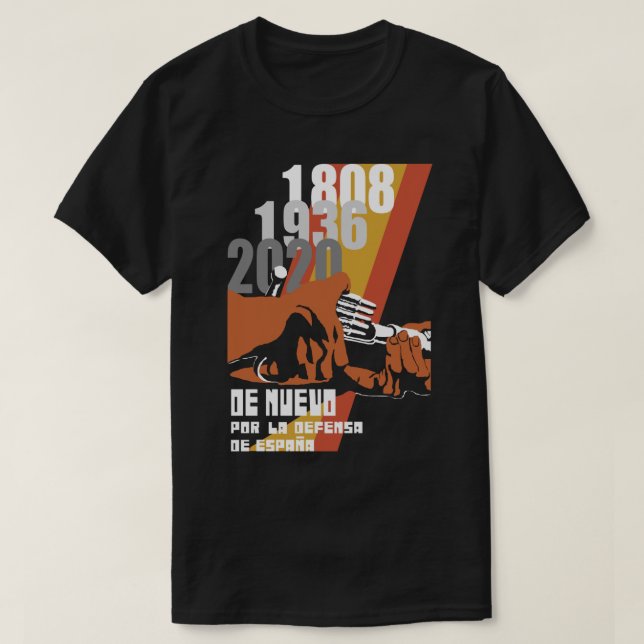 CAMISETA DEFENSA DE ESPAÑA (Frente do Design)