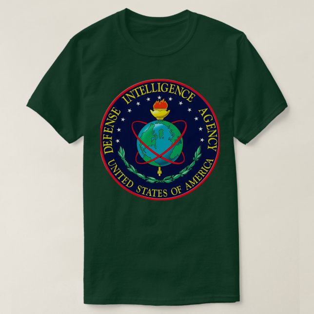Camiseta Defense Intelligence Agency Logo (Frente do Design)