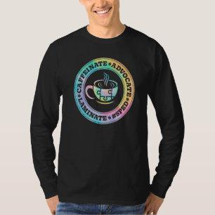 Camiseta Defensor Cafeinado Laminado Professor SPED Especia