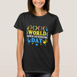 Camiseta Defensor da Consciência da Síndrome legal do Mundo