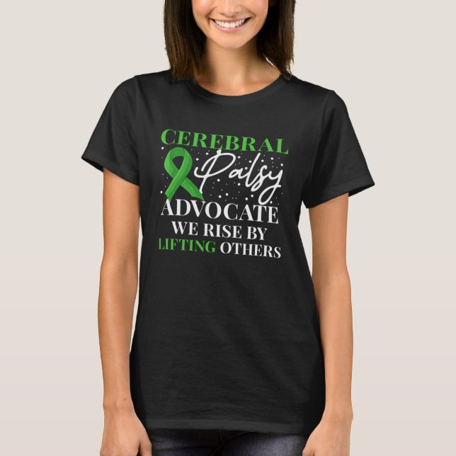 Camiseta Defensor da Paralisia Cerebral Nós Subimos Ao Leva (Frente)