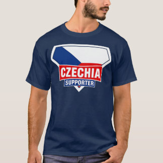 Camiseta Defensor da Super Bandeira da Tchecia
