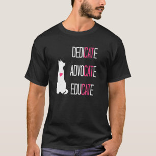 Camiseta Defensor de Gatos TNR Amante de Gatos Resgate de G