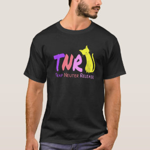 Camiseta Defensor do Gato Feral Tnr Armadilha Castrar Solta