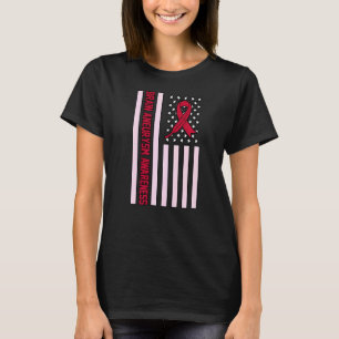 Camiseta Defensor do Mês de Conscientização do Sinalizador 