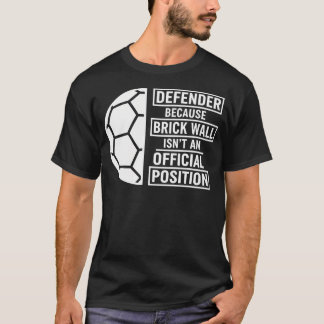 Camiseta Defensor Porque Parede de Tijolo Não É Oficial