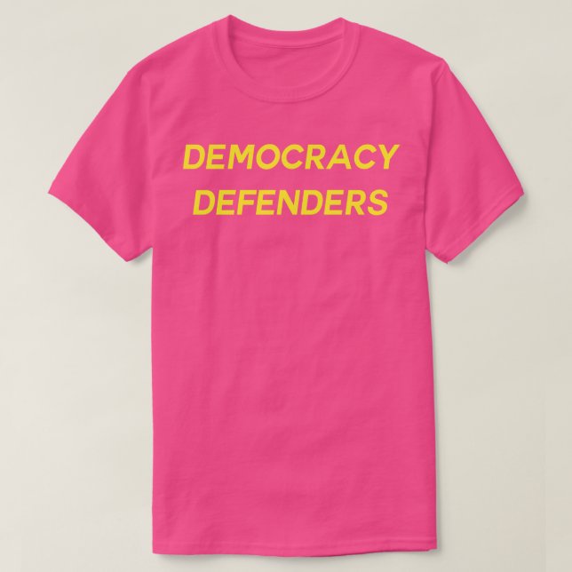 Camiseta Defensores da Democracia (Frente do Design)
