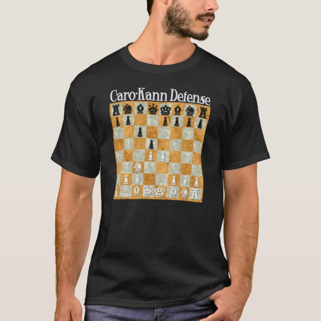 Camiseta Defesa de Caro-Kann (Frente)