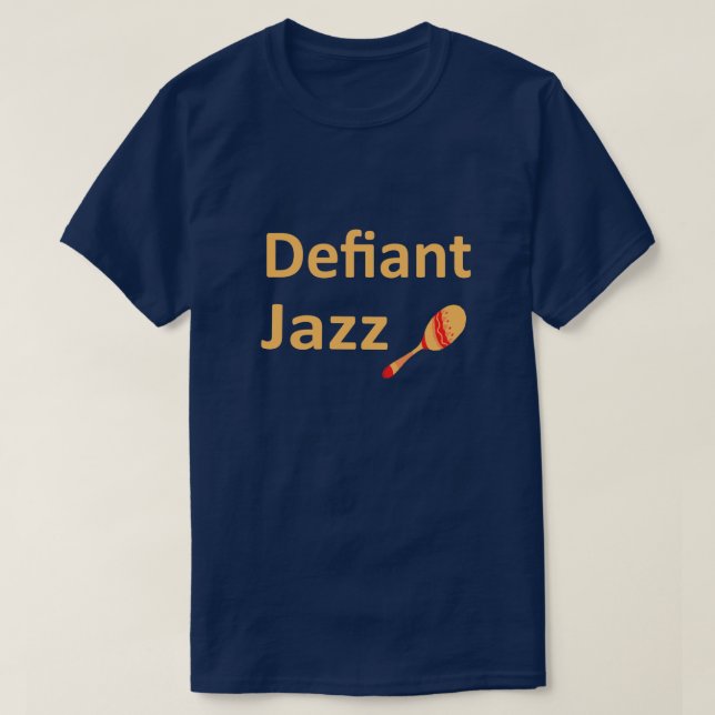 Camiseta Defiant Jazz com Maraca (Frente do Design)
