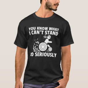 Camiseta Deficiência de Cadeira de Rodas Deficiência