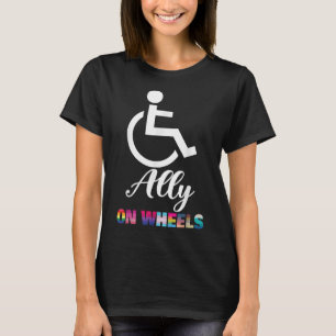 Camiseta Deficiência Orgulha Sensibilização Engraçado Nas R