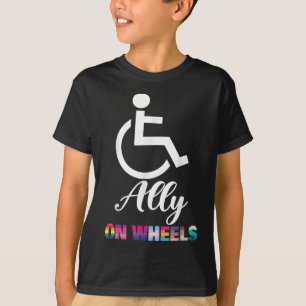 Camiseta Deficiência Orgulha Sensibilização Engraçado Nas R