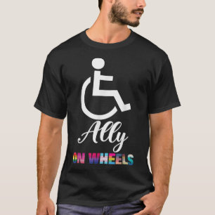 Camiseta Deficiência Orgulha Sensibilização Engraçado Nas R