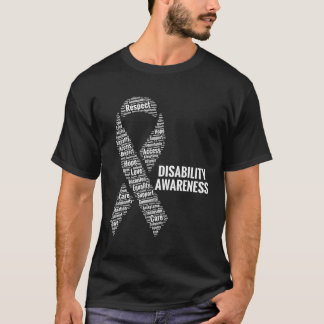 Camiseta Deficiência Sensibilização Respeite o Access Care 