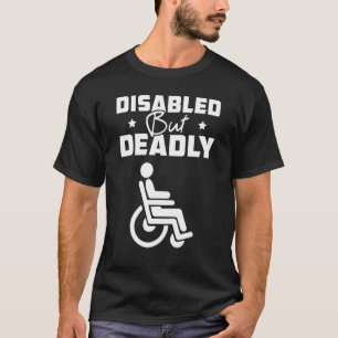 Camiseta Deficientes, Mas Mortal Herói Americano 4 De Julho