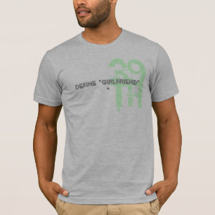 Camiseta defina o "namorada "