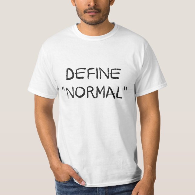 Camiseta Defina o Normal (Frente)