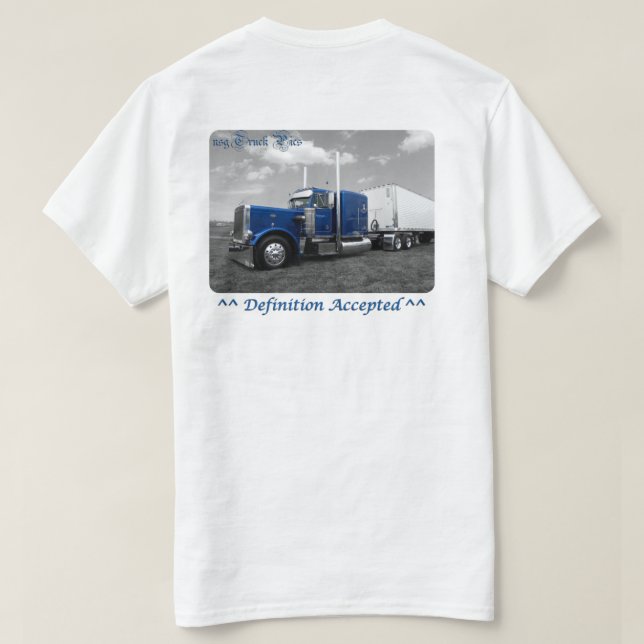 Camiseta Defina Peterbilt 359 (Verso do Design)
