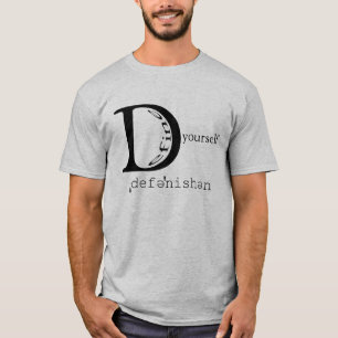 Camiseta DefineYourselfLogoShirtGrey