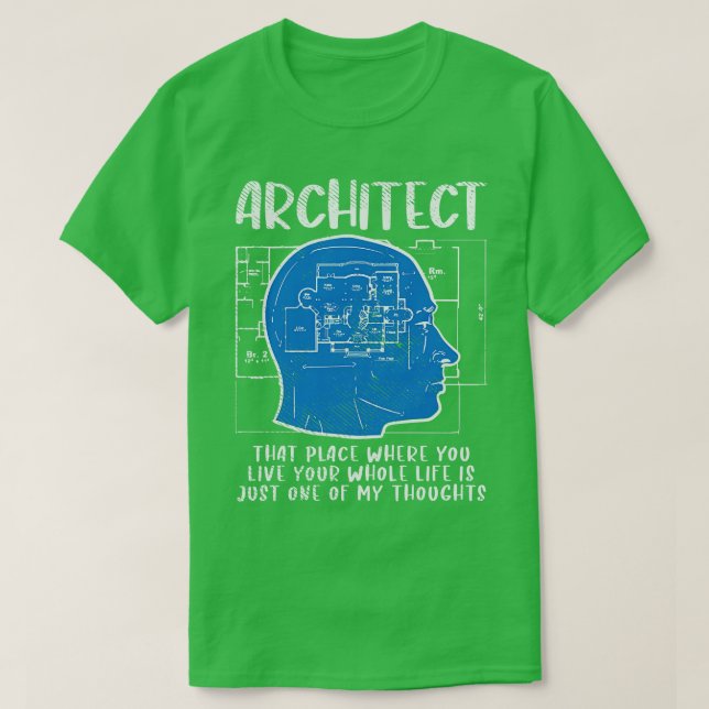 Camiseta Definição 5 do arquiteto (Frente do Design)